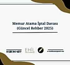 MEMUR ATAMA İPTAL DAVASI
