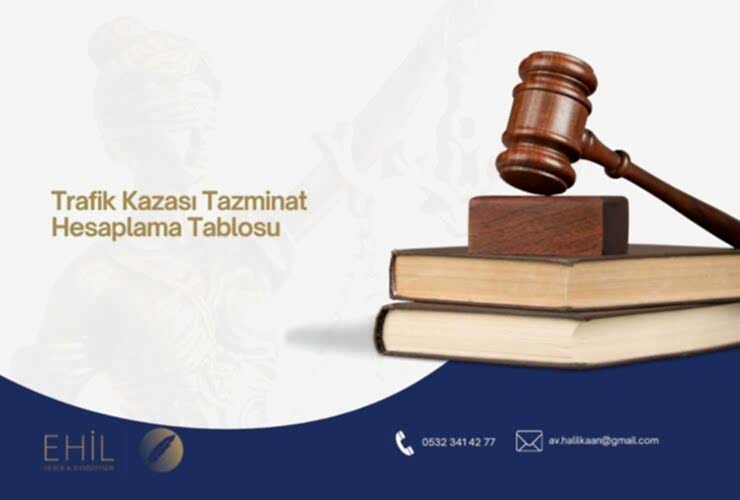 Trafik Kazası Tazminat Hesaplama Tablosu